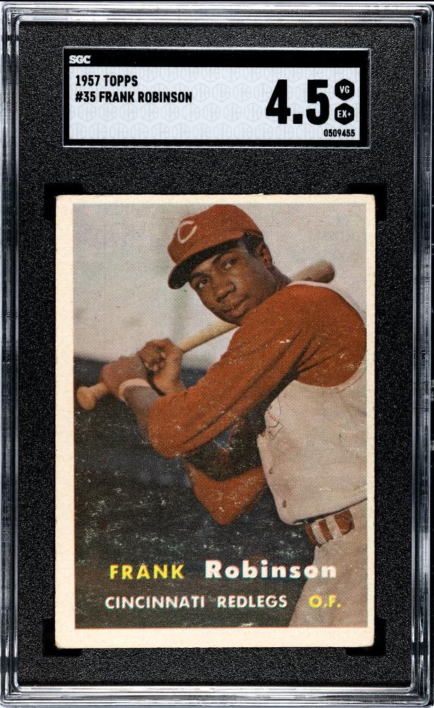 1957 Topps #35 Frank Robinson SGC 4.5